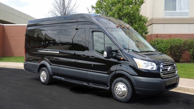 luxury limo van exterior